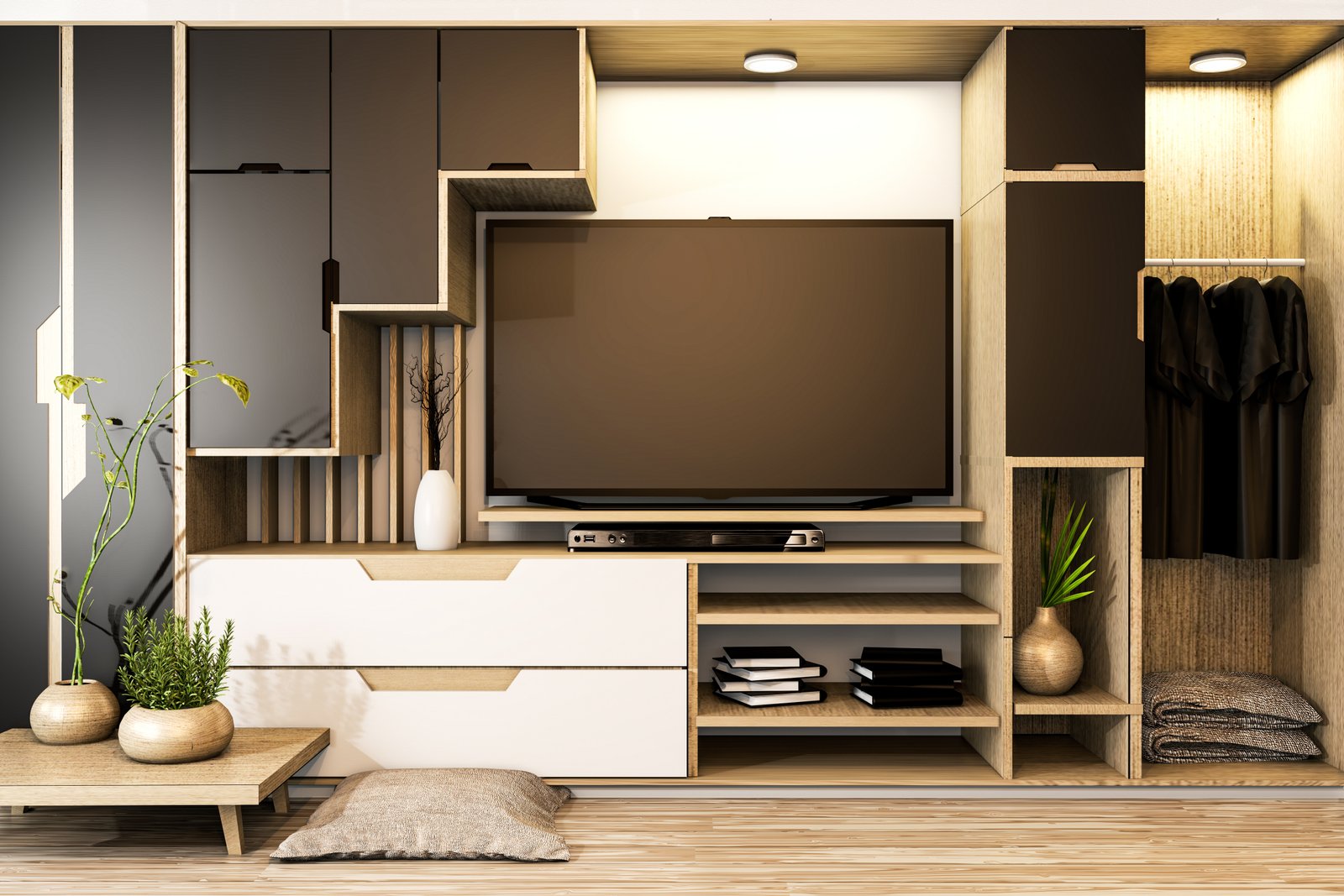 Entertainment centre cabinetry